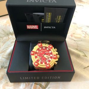 Invicta *Limited Edition* Iron Man watch